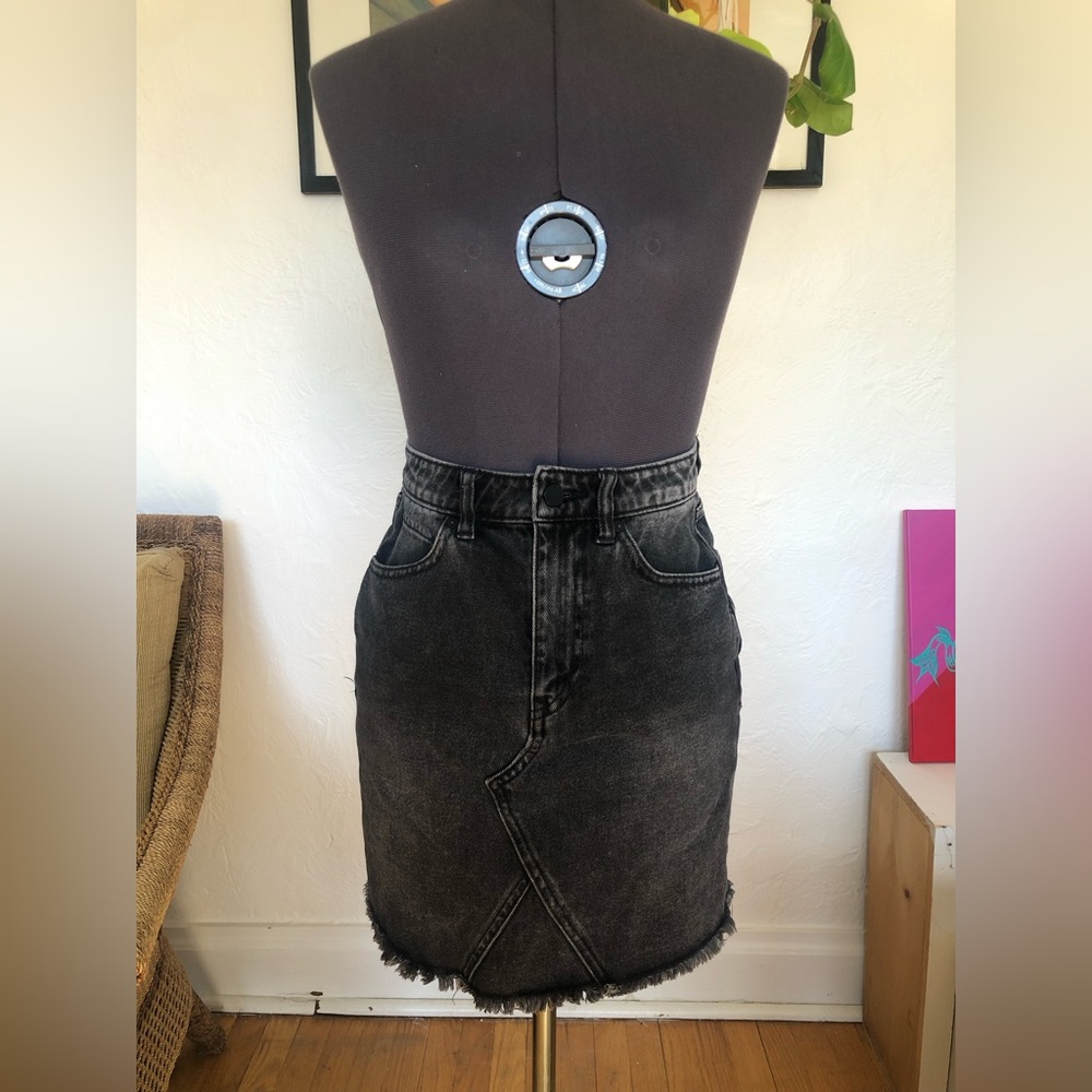 Volcom Black Jean Skirt - XS